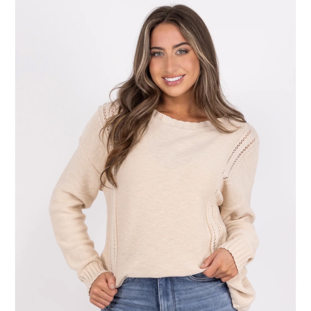 HEYSON Women’s Knitted “When you Arrived” Sweater Size 2XL